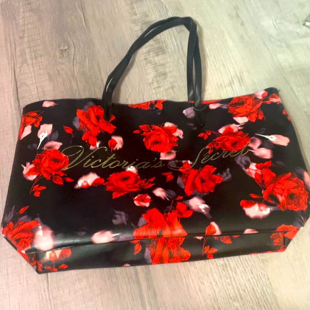 Victorias Secret floral tote
